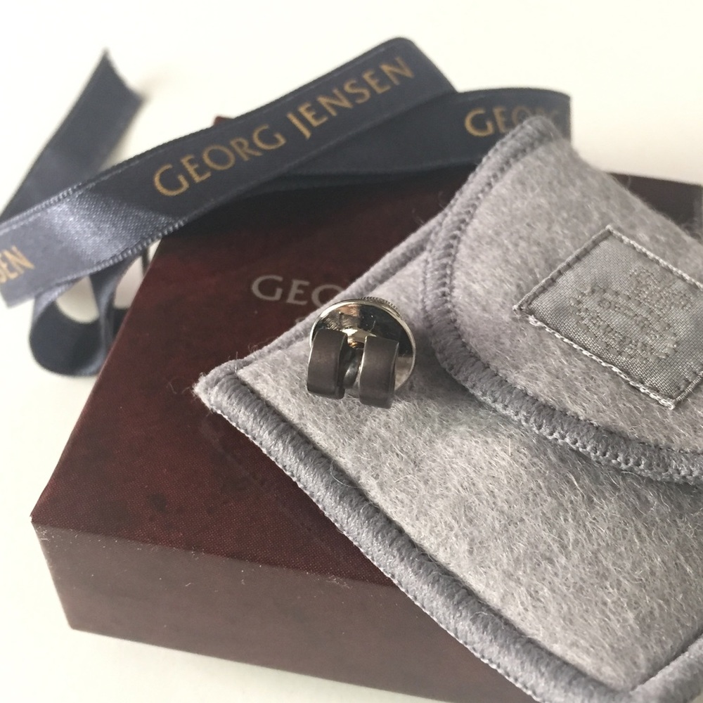 GEORG JENSEN Vintage Sterling Silver Tie Pin